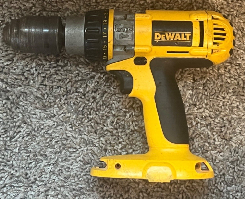 Dewalt Heavy Duty Cordless Drill - Hammer Drill - Dw988 Fully Functional