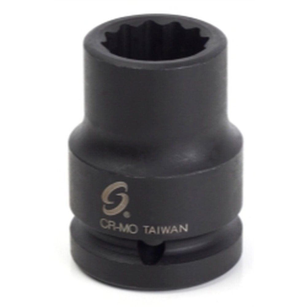 Sunex Tools 419MZT 3/4" Drive 12 Point Thin Wall Impact Socket, 19mm