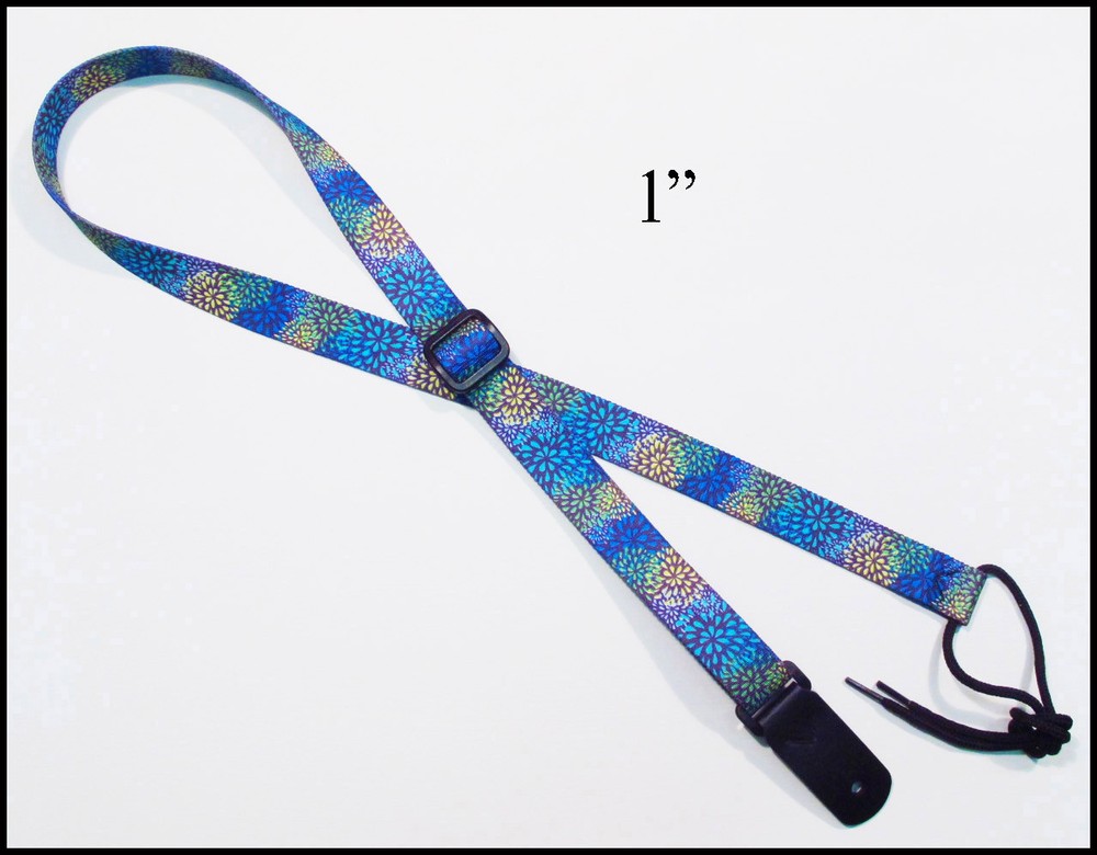 Legacystraps Mandolin Strap Ukulele Strap Flowerworks Pattern