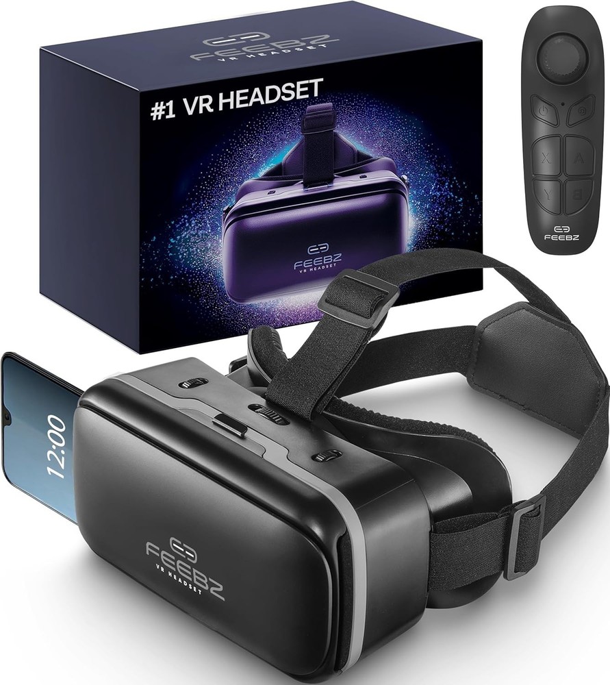 3D VR Headset for Kids 2.0 + Android Remote - for iPhone & Android Phones |