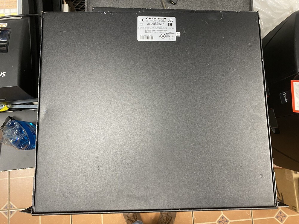 Crestron DMPS3-300-C HDMI Rack Mount Pro. Digital Media Presentation System