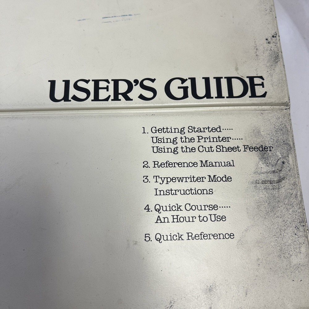 Vintage Canon VP3000 Computer Manual