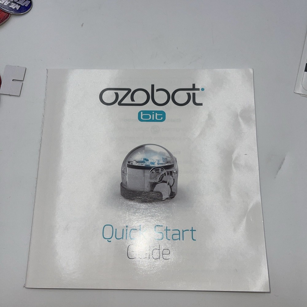 OZOBOT Bit Marvel Spider-Man & Venom Skins Robotics Starter Pack -Pre-Owned