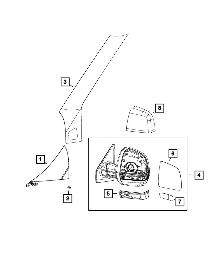 Genuine Mopar Screw 68266477AA