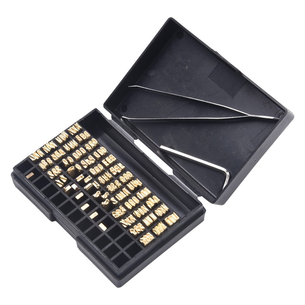 Hot Stamp Word Grain Copper Letter Coding Machine For Labeling Machine