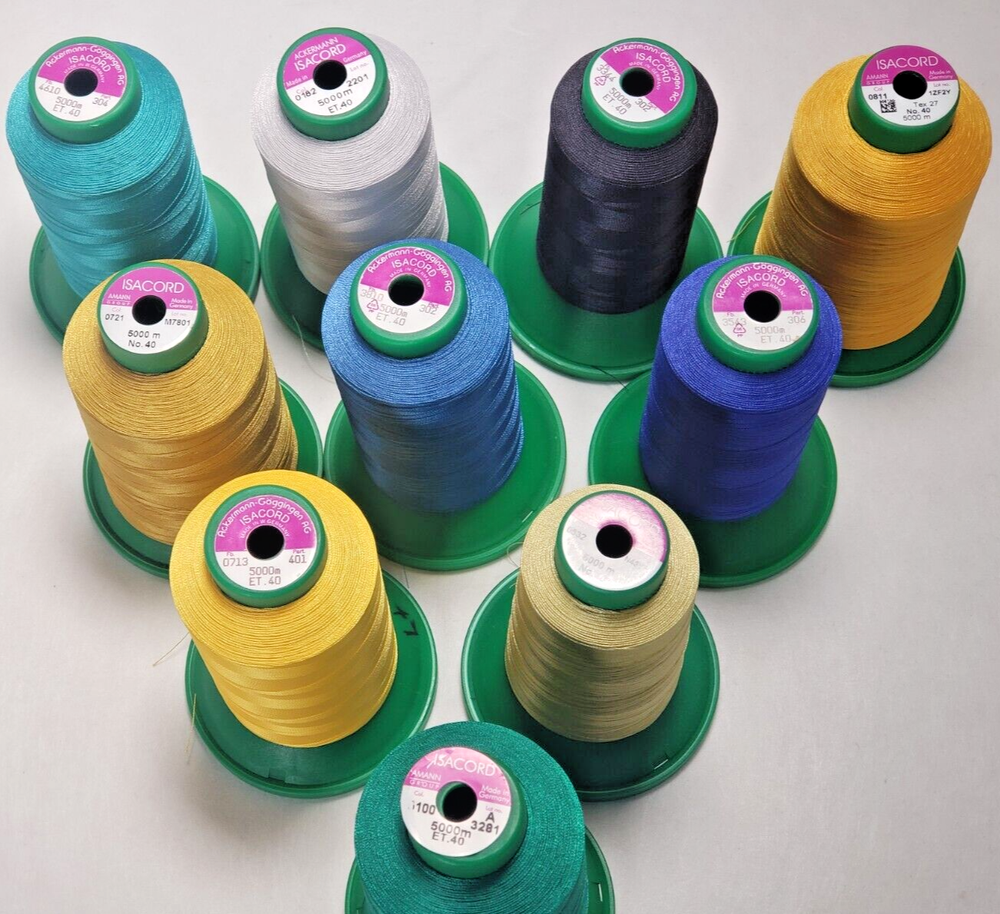Isacord 10 pack Embroidery Thread-43