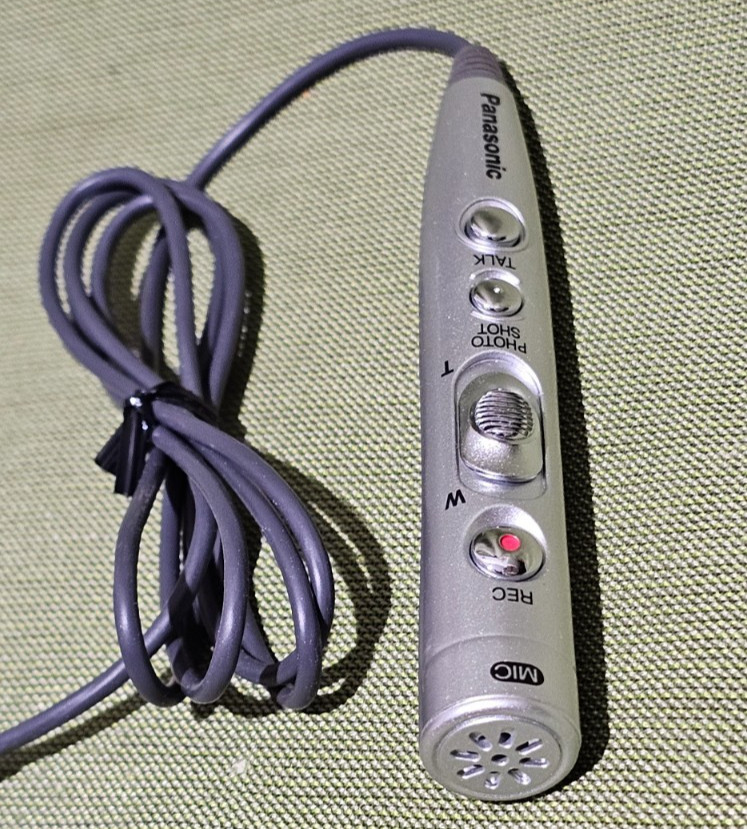Panasonic Clip-on Wired Remote Control w Microphone N2QCBD000030