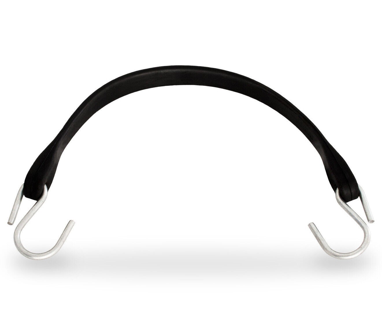 50 Pack 15" Tarp Strap Tire Chain Bungee REAL JB NATURAL RUBBER Flatbed Tie Down