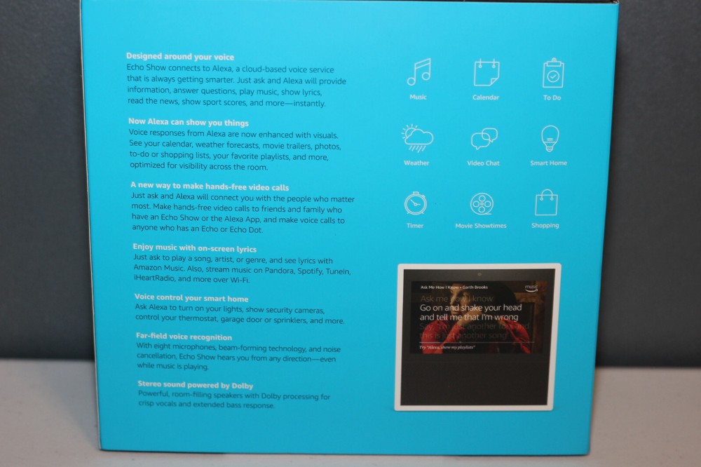 Amazon Echo Show 1st Gen Smart Speaker with Alexa - White