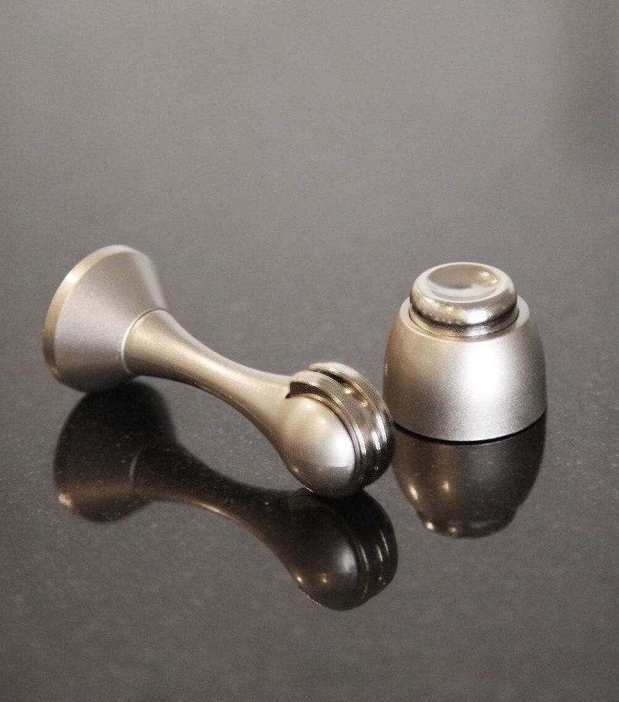 Magnetic Door Stop - Gold Brass - 2pc