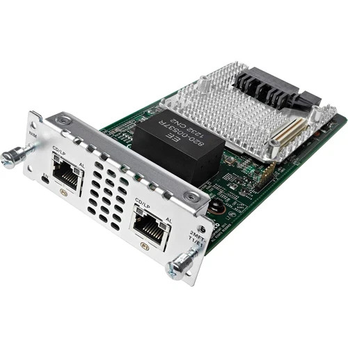 CISCO NIM-2MFT-T1/E1 2-Port T1/E1 Network Interface Module Card