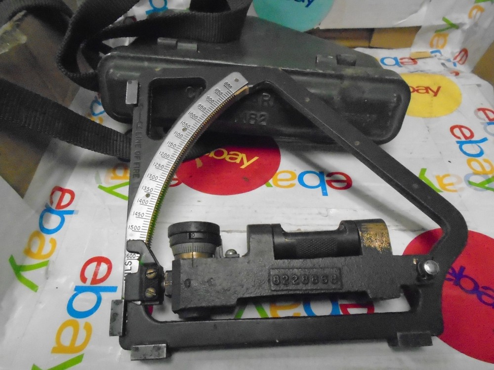 M1A1 Gunners Quadrant  M82 Carrying Case Artillery Level