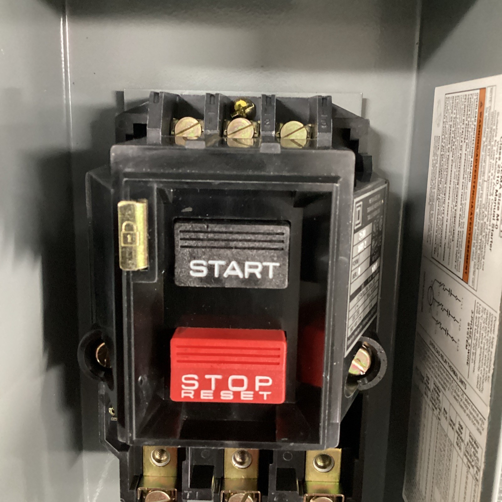 Square D 2510MBA2 AC Manual Starter Series C NEW