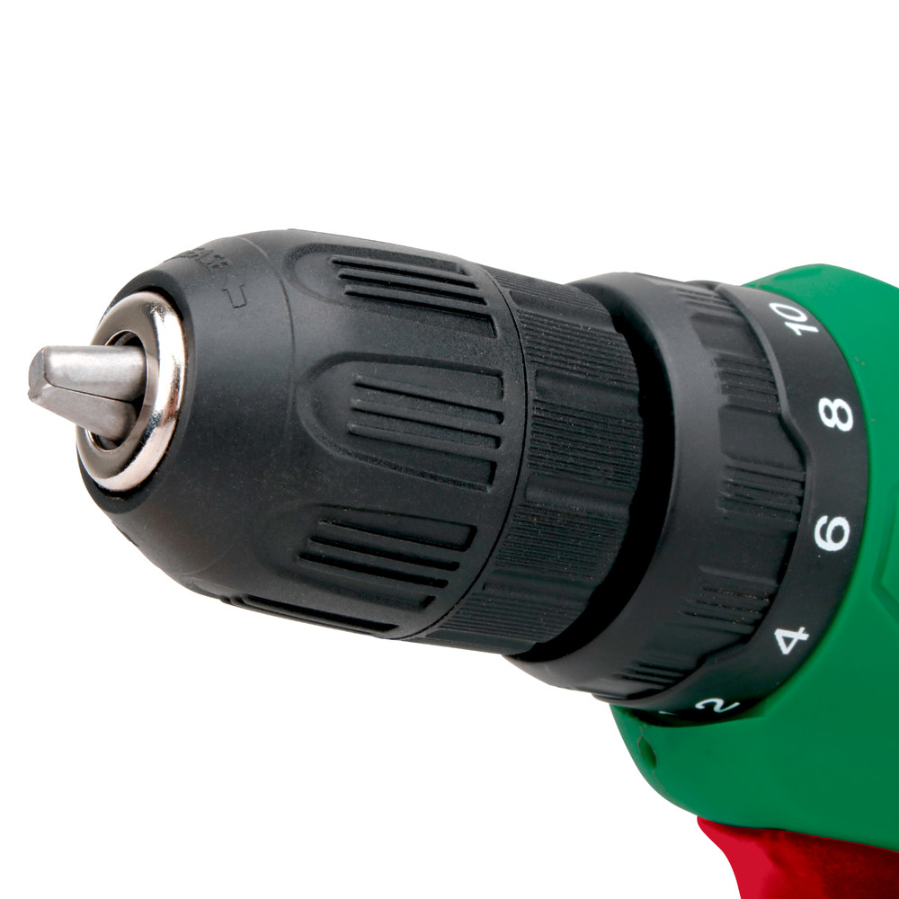 18+1 Clutch Cordless Drill Driver 12V Power Drill Kit Variable Speed LED