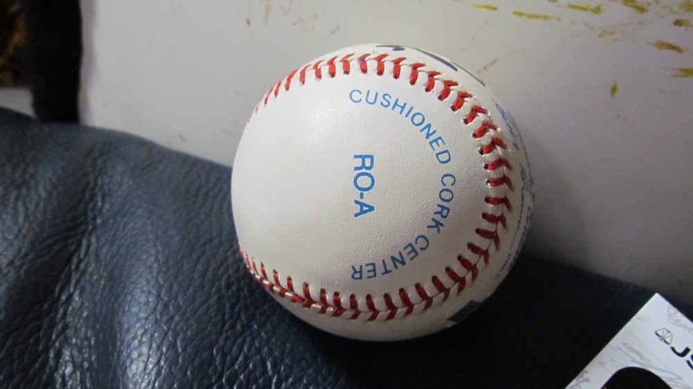 Tom Trebelhorn signed baseball JSA Certified