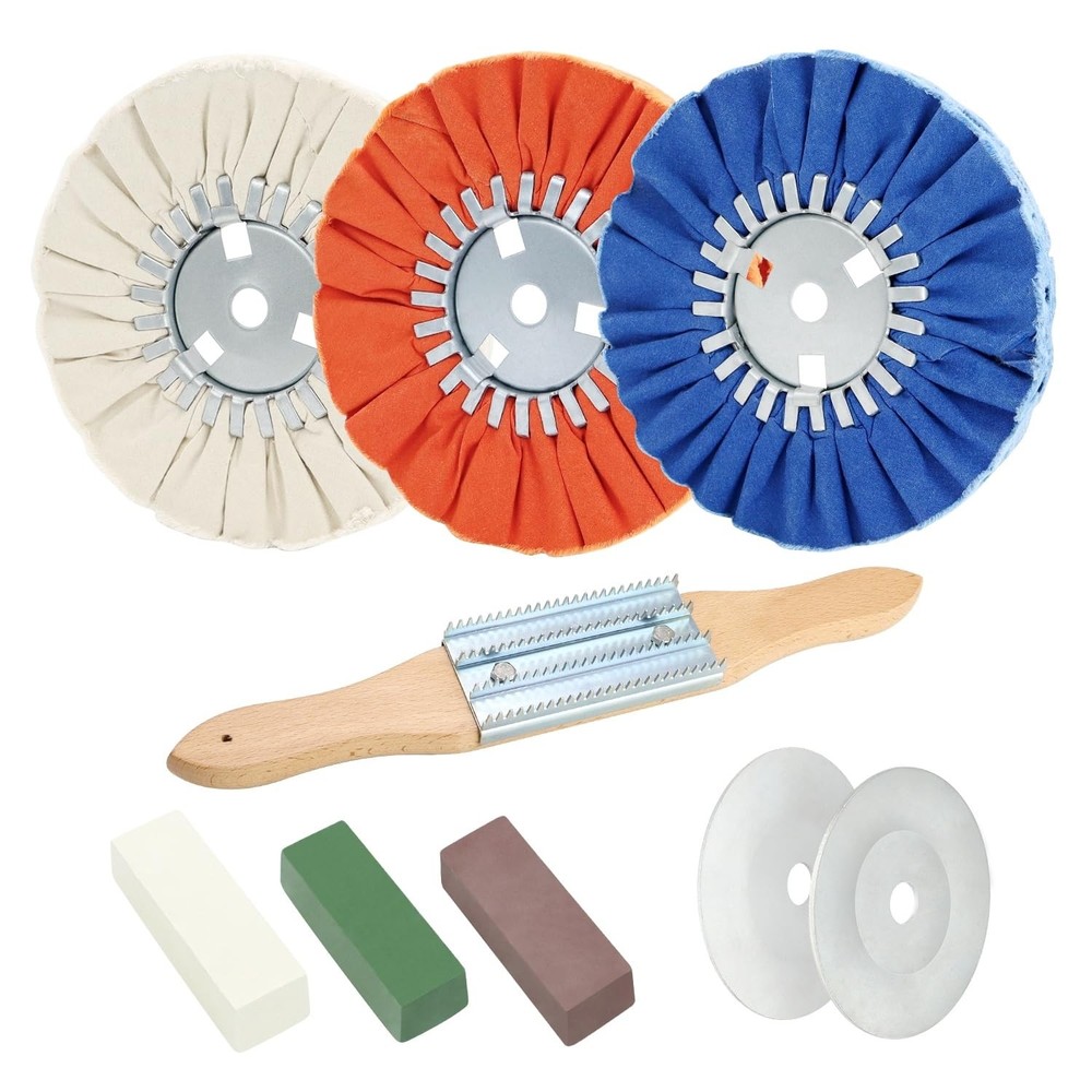 Buffing Wheel Kit for Angle Grinder Polishing