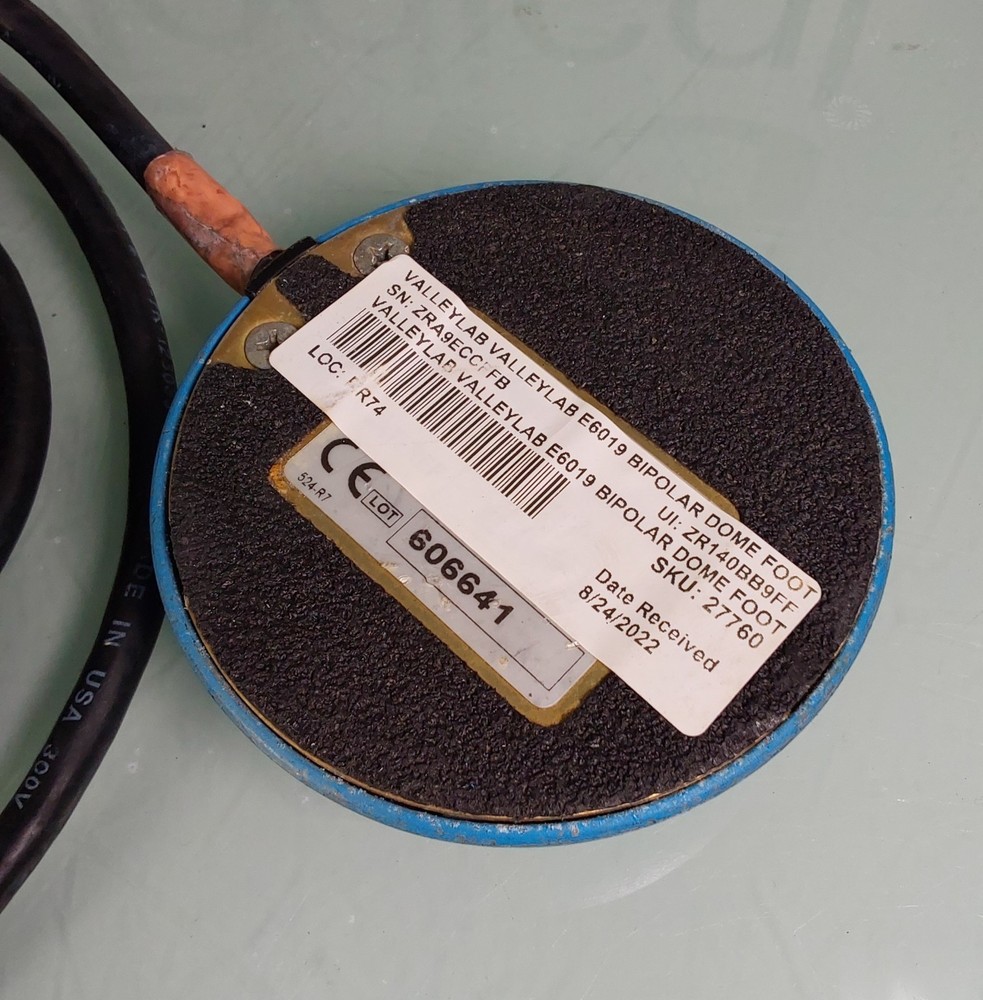 Valleylab E6019 Bipolar Dome Footswitch