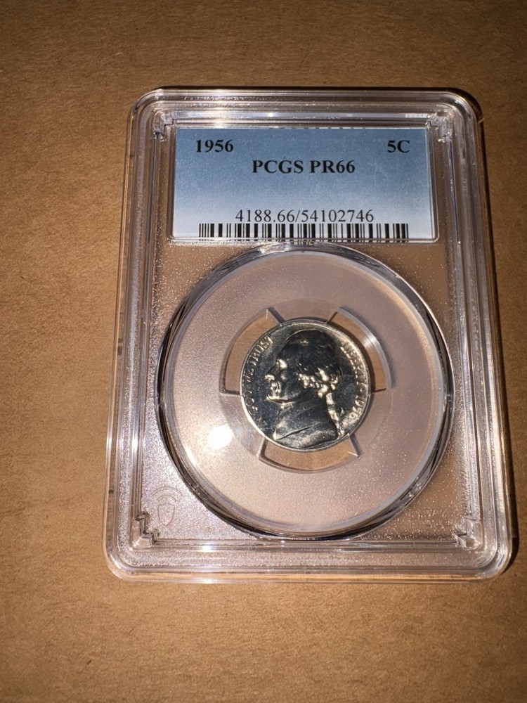 1956 Jefferson Nickel Proof PR66 PCGS