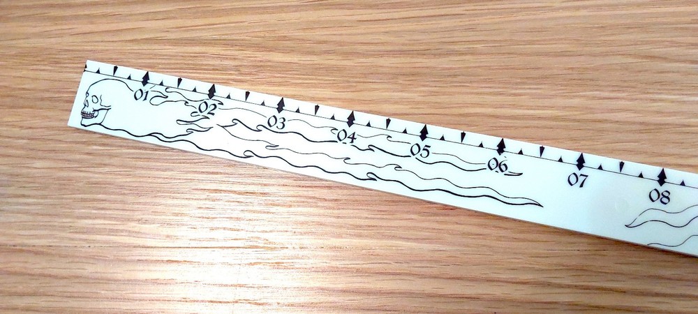 Warhammer Limited Edition Folding Gothic Style Ruler