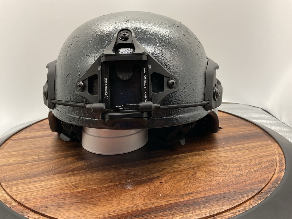 Military Ballistic Helmet 3A Customized, Rebuilt, Size Large/Medium American