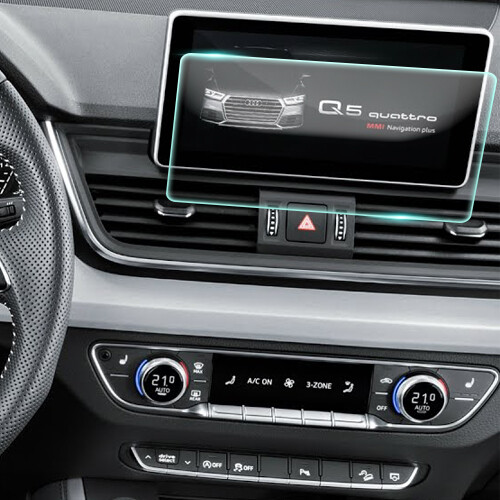 Crystal Clear Screen Protector for 2017 Audi Q5 Vehicle Navigation