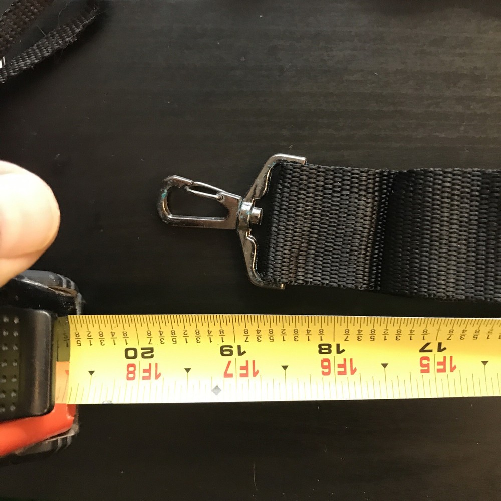 Two Used 20” Violin Case Straps, Black