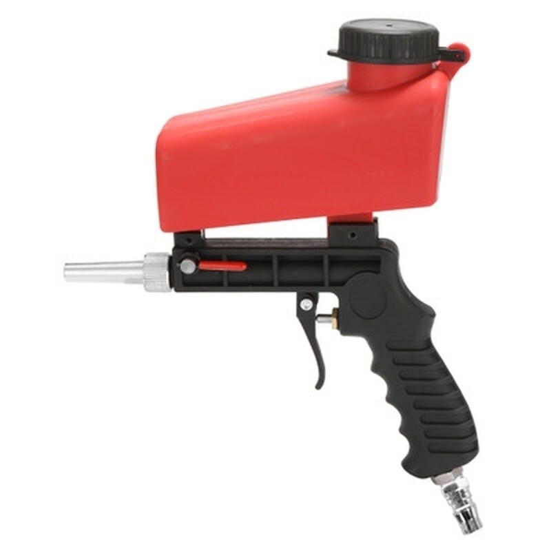 Portable Air Sandblaster Gun Tool Adjustable Handheld Air Sandblasting Tool