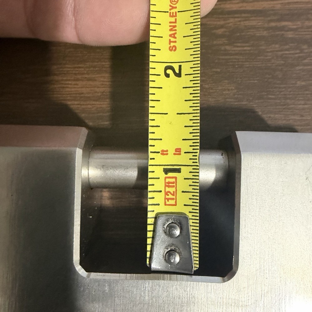 Commercial Storage Unit - Container - Gates Block Lock Padlock Straight