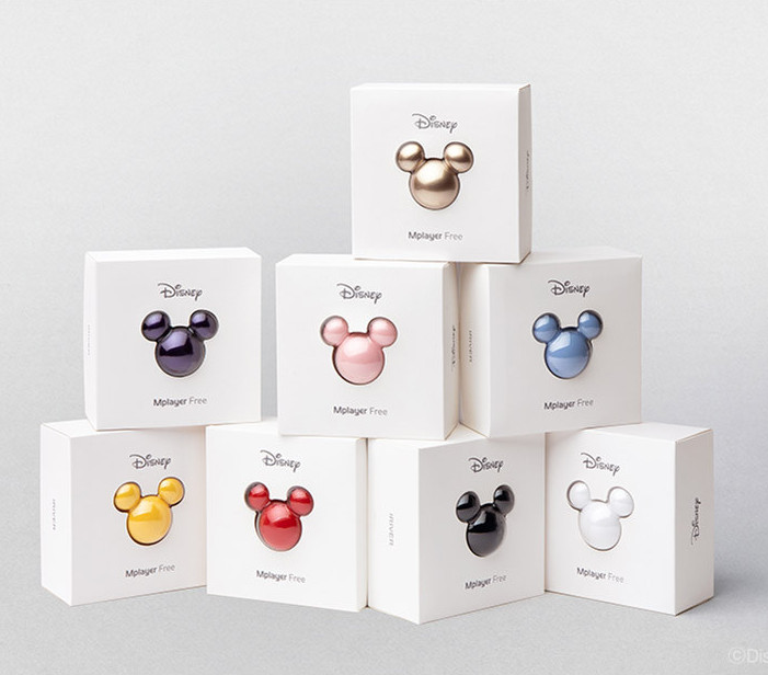 iRiver Mickey Mouse Wireless Earphone Earbuds  Mplayer Bluetooth v5.3