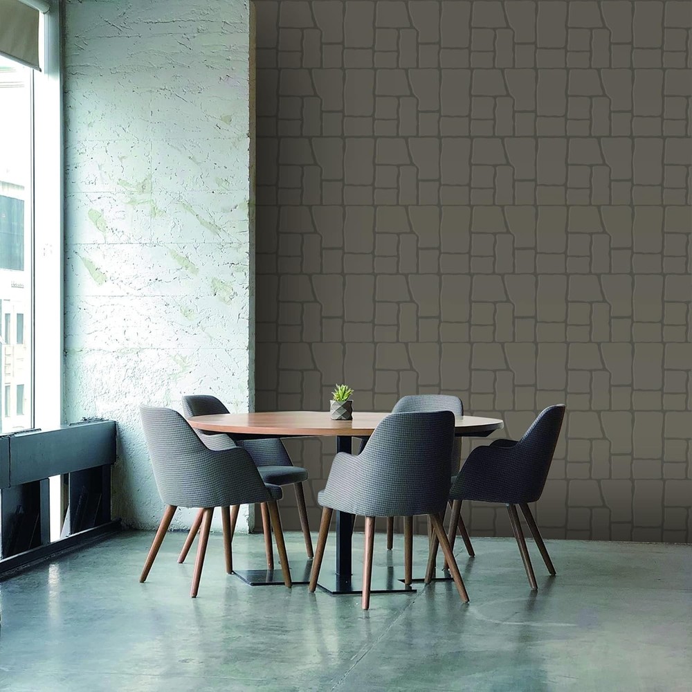 Versatile 8'' Patterned Paint Roller with Ergonomic Design for Wall Enhancements