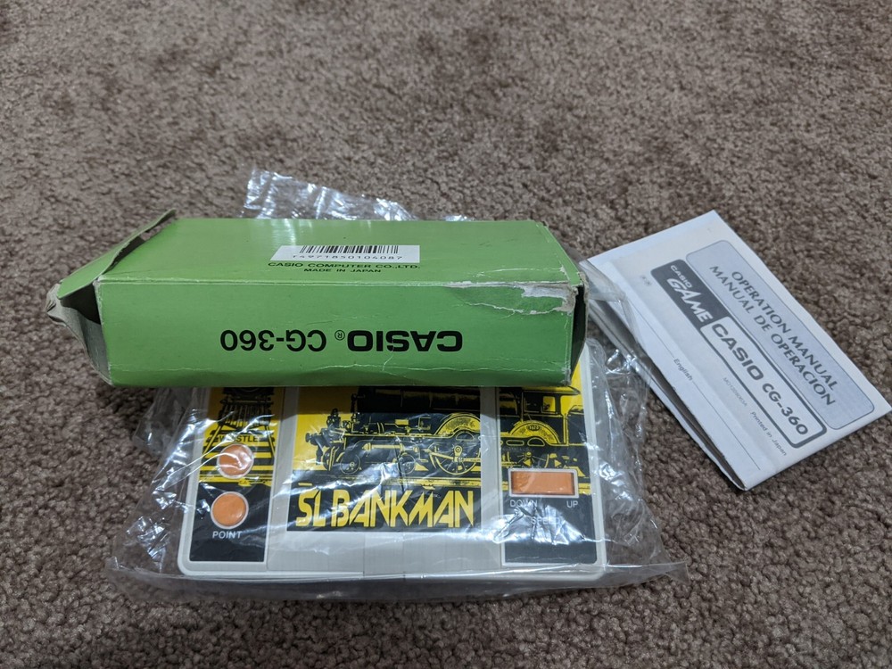Casio CG-360 SL Bankman with original box - Immaculate Condition!