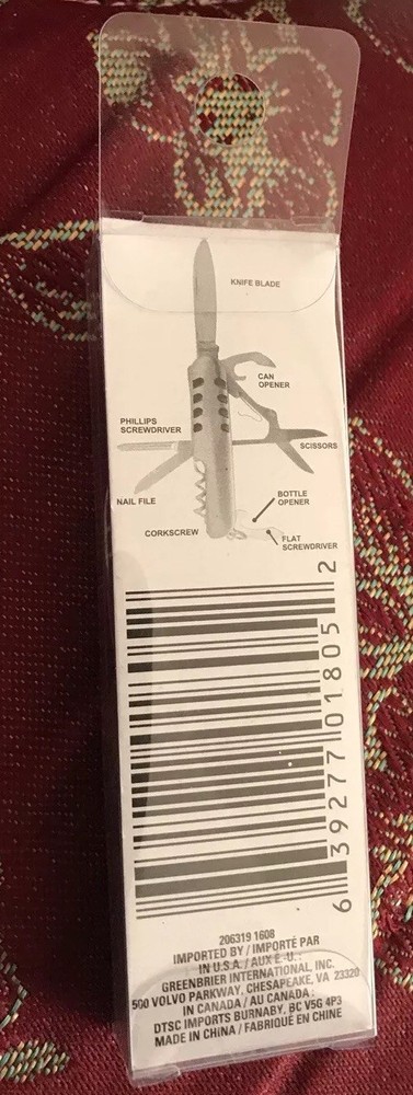 TOOL BENCH 8- IN ONE- MULTIUSE KNIFE