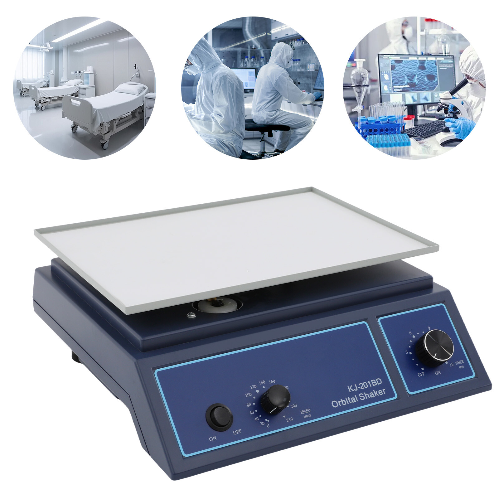 110V Adjustable Lab mixing Oscillator Orbital Shaker Horizontal Rotator Shaker