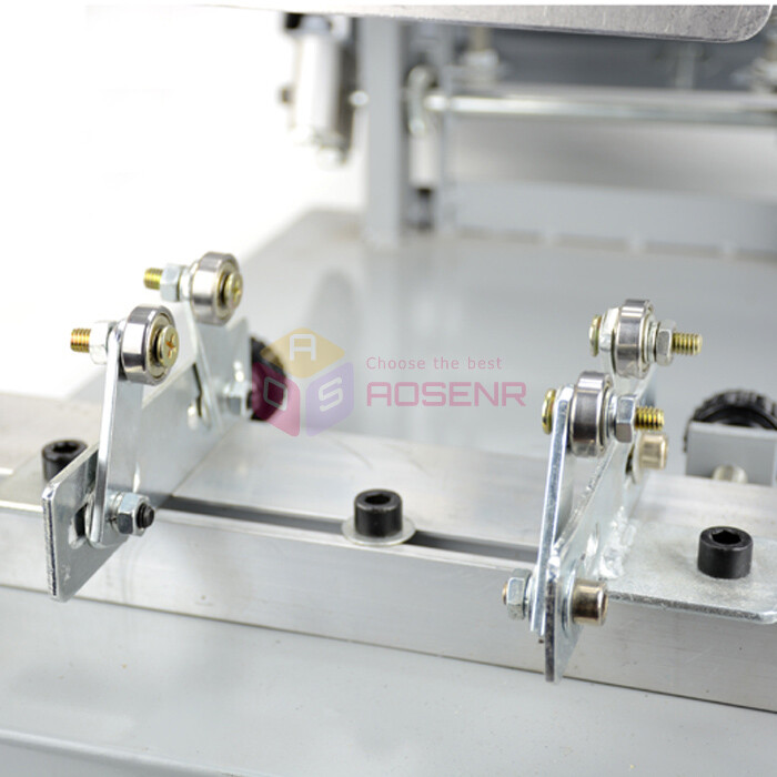 Manual Surface Curve Screen Printing Press Silk Screen Cylinder Printing Machine