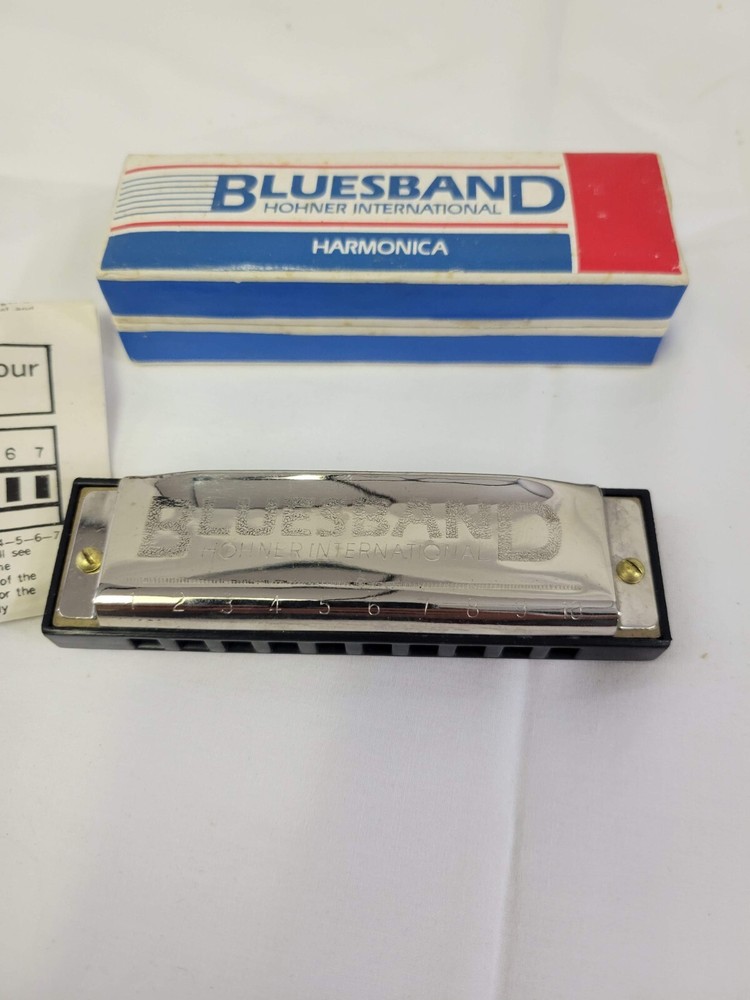 Hohner International Bluesband Harmonica Complete with Box Key-C
