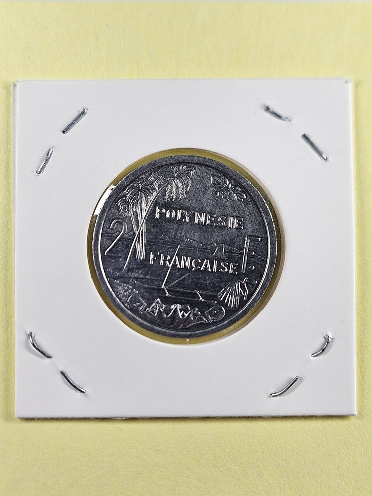 COINS - FRENCH POLYNESIA - 2 FRANCS 1995