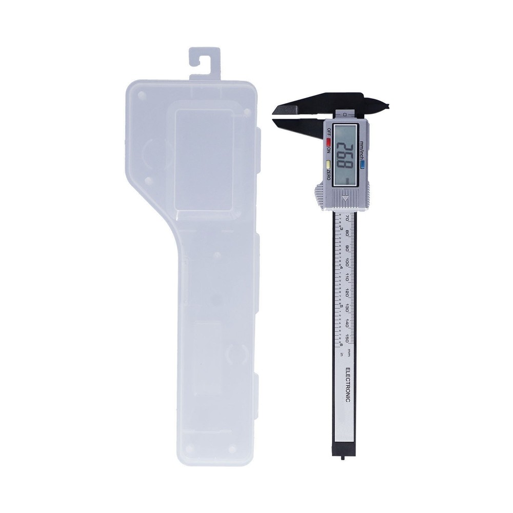 Caliper Measuring Tool LCD Display Humanized Design Lightweight Durable DIY