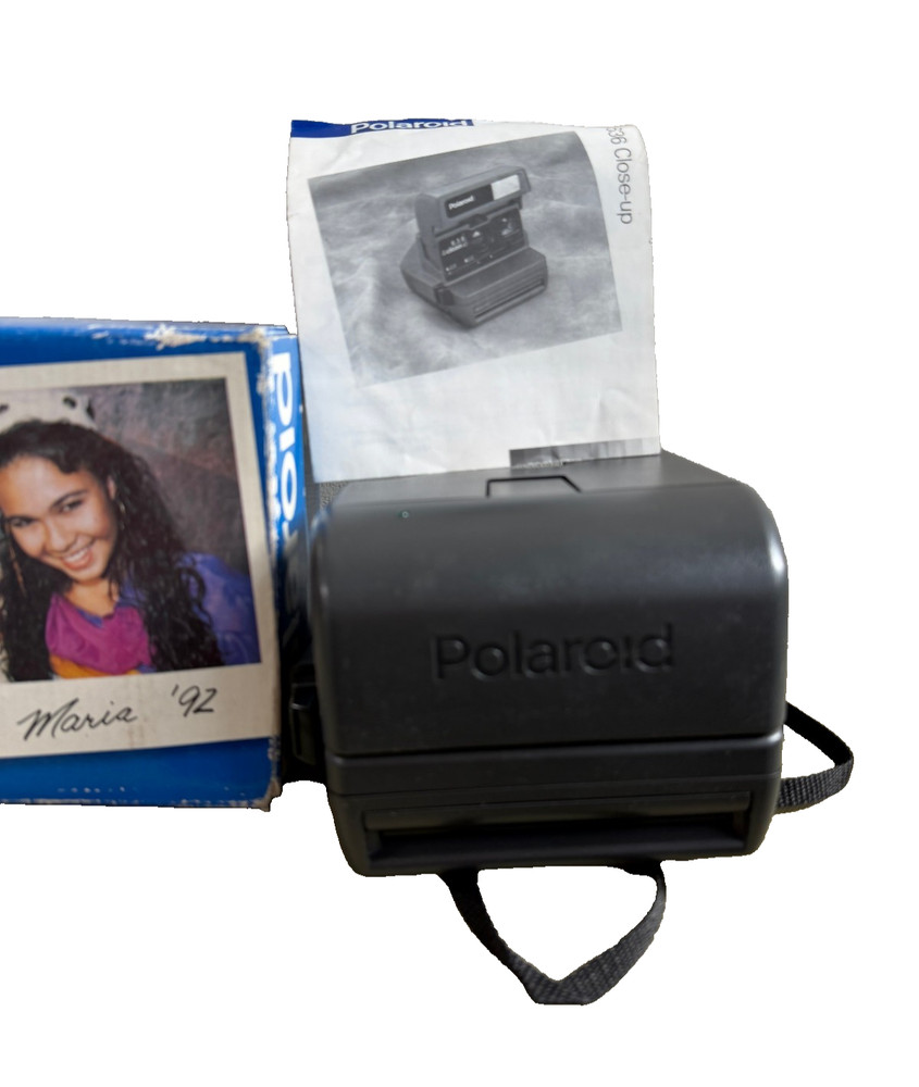Polaroid 636 Close Up Instant Camera With Box *Check Description