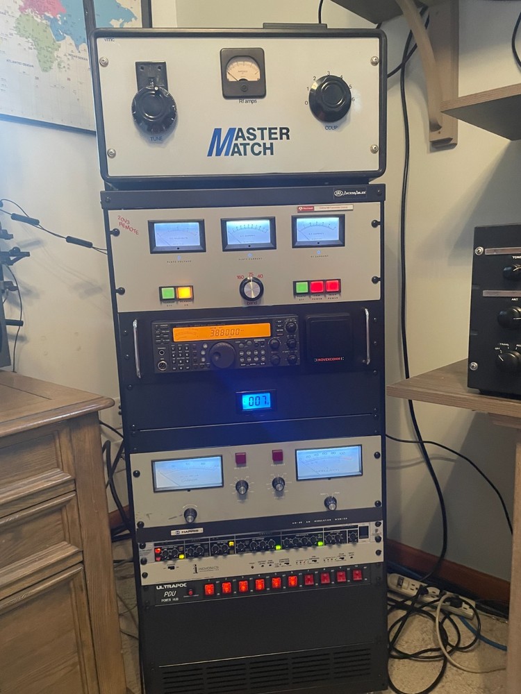 Collins 20V-3 AM Broadcast Transmitter 40-75-160 HRO-60