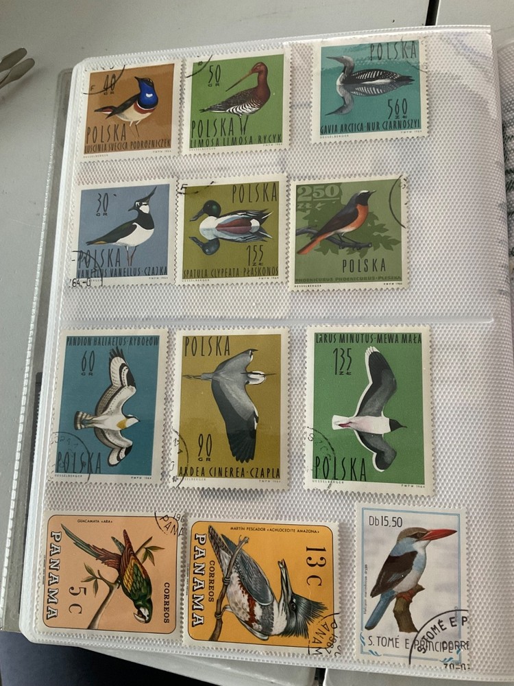 WORLDWIDE STAMPS ON PAGES