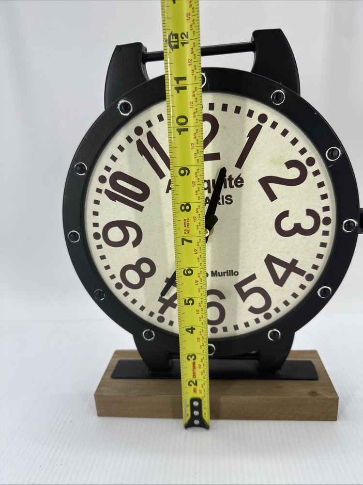 Standing Clock Antiquity De Paris Clock 13”x10” {113}