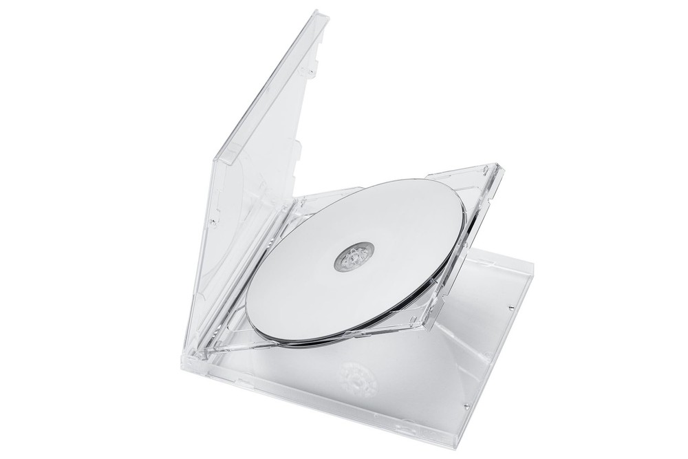 10 STANDARD Clear Double CD Jewel Case