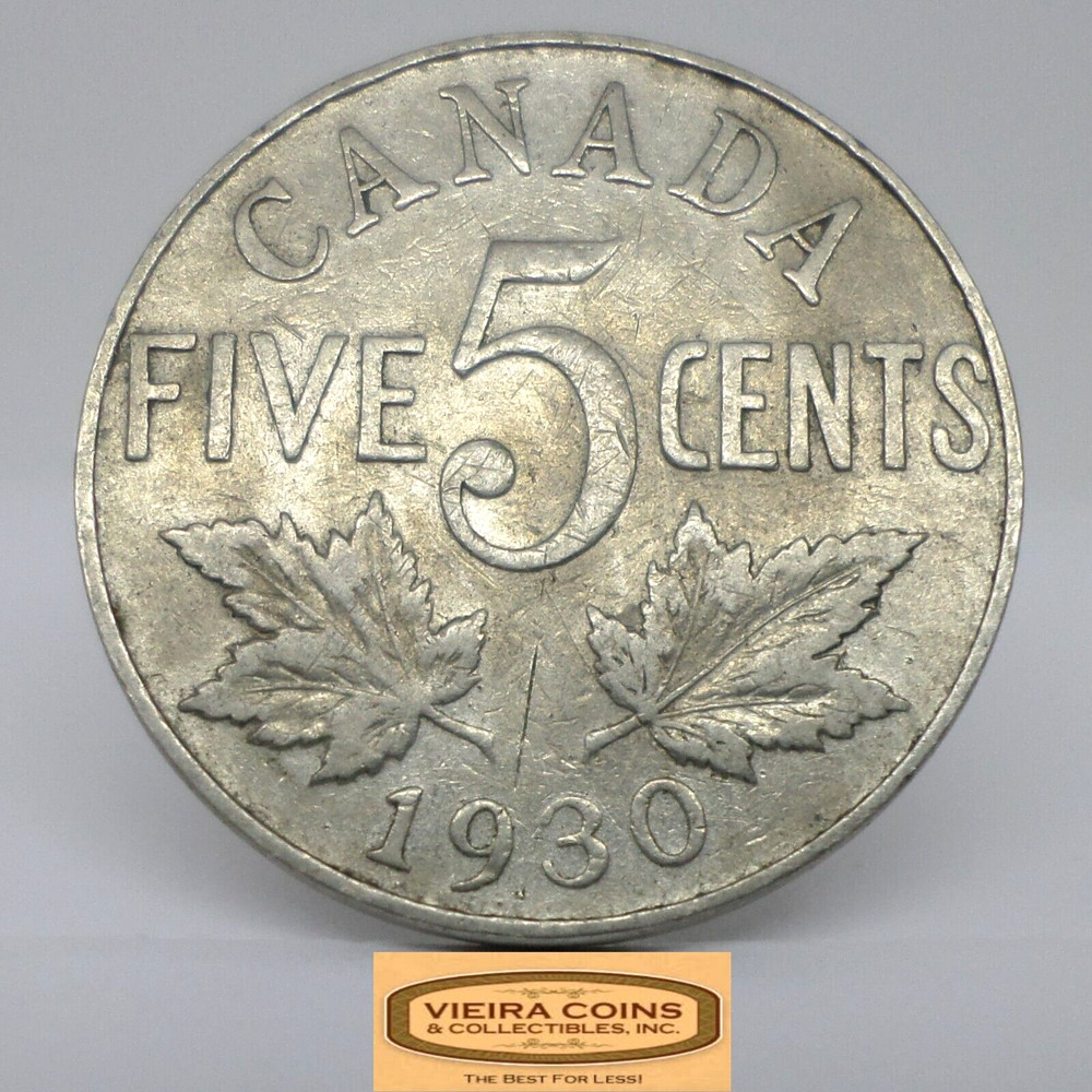 1930 Canada 5 Cents - #C29224NQ