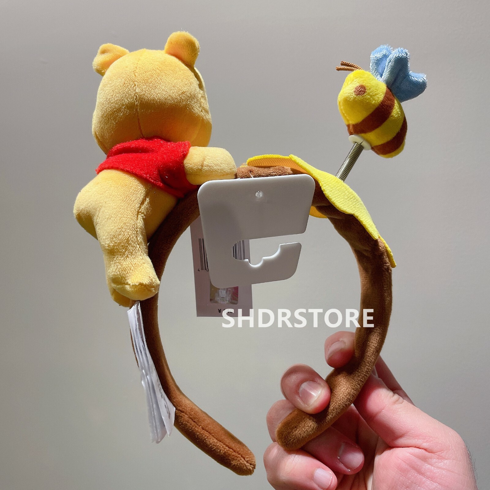 Disney authentic Winnie the pooh cute ear Headband Disneyland exclusive