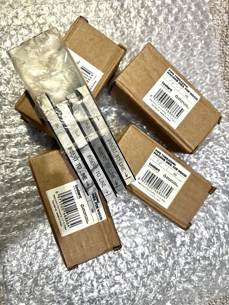 Pipe Threading Machine Dies 1”-2”, For Ridgid