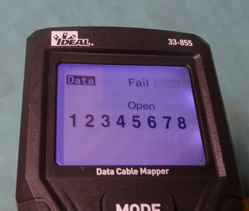 -- Ideal Electrical Data Cable LCD Wiremapper 33-855