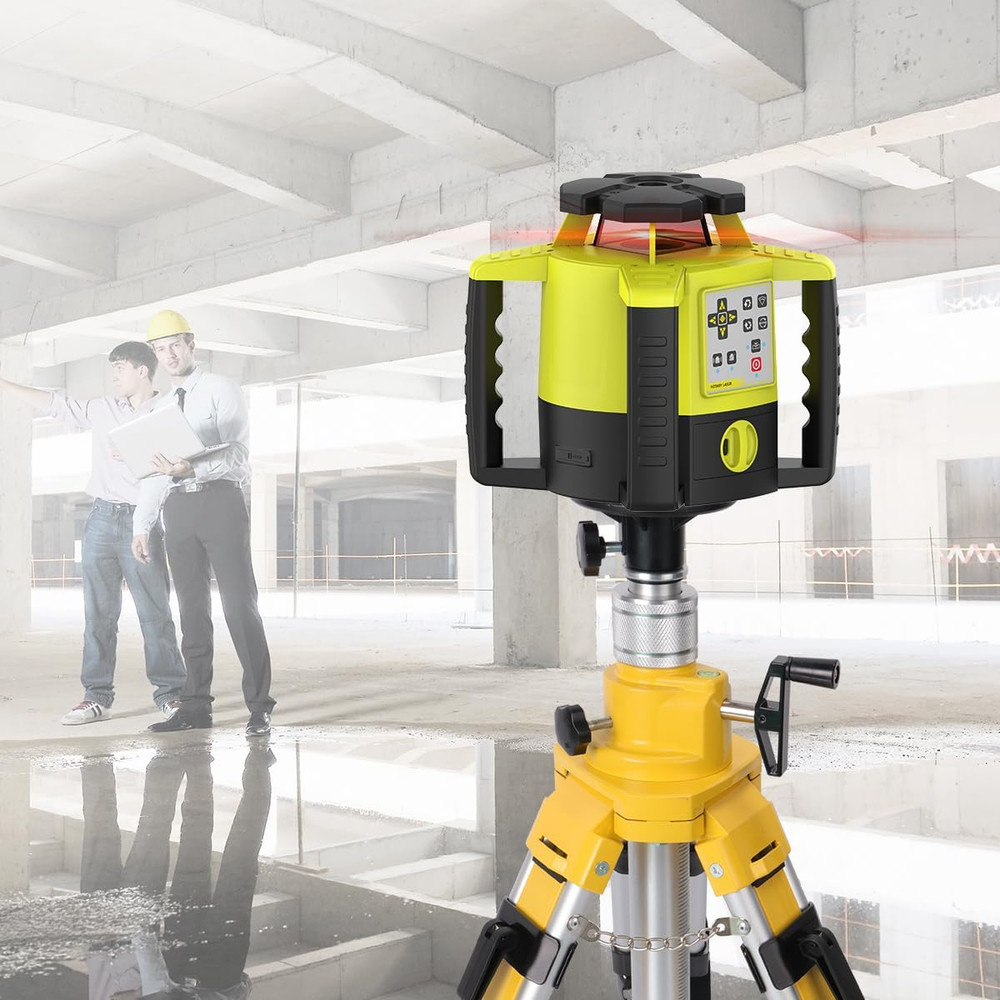 Elevator Tripod for Laser Level, Surveying Instruments with Adjustable Legs for