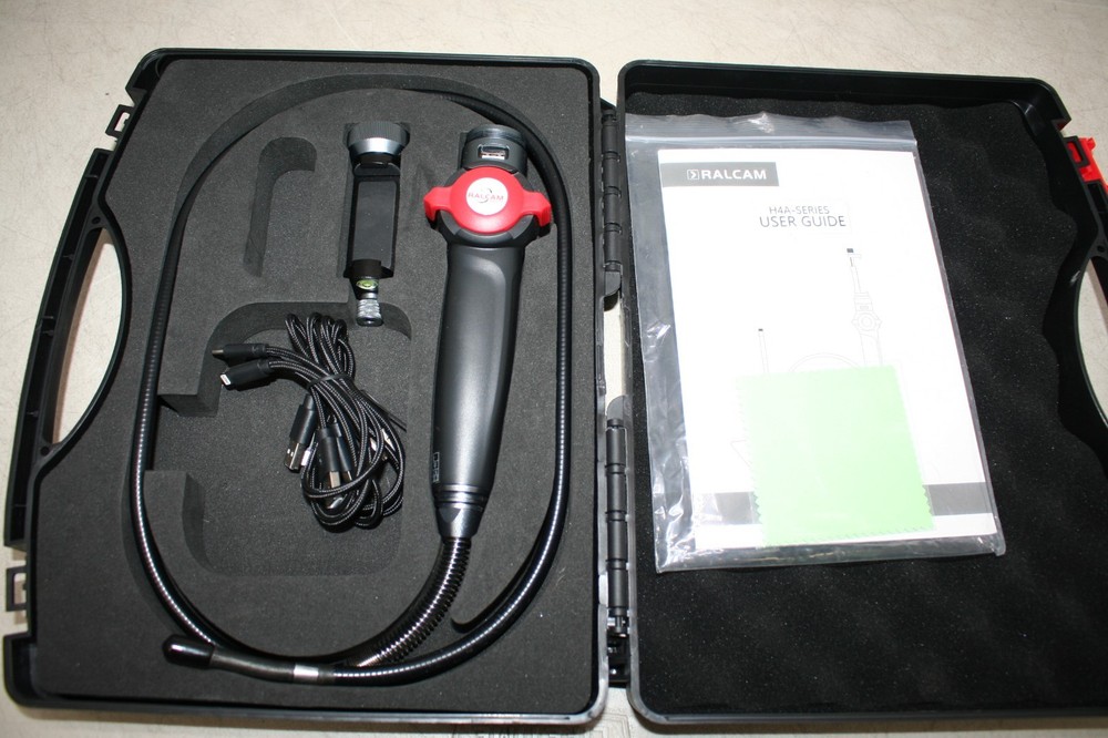 Ralcam H408A Steering Borescope Endoscope Camera 6ft. for Android & iPhone
