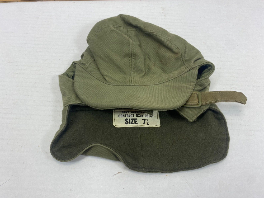 WW2 US Navy Flight Deck Hat, 7 1/4 1 only