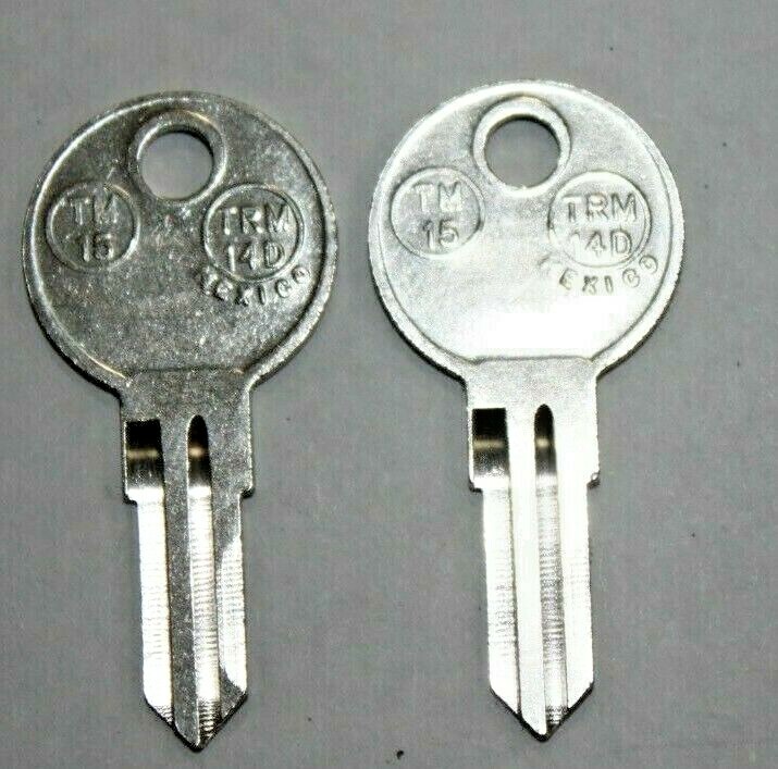 C01-C25 2-Keys For Contico Tuff Box Tool box. cut to key your code: C01-C25